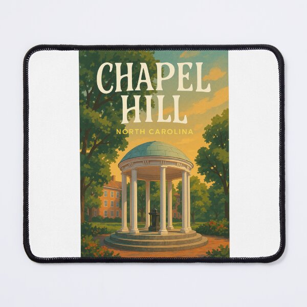 Item preview, Chapel Hill North Carolina – The Old Well on UNC Campus designed and sold by Aryabek.