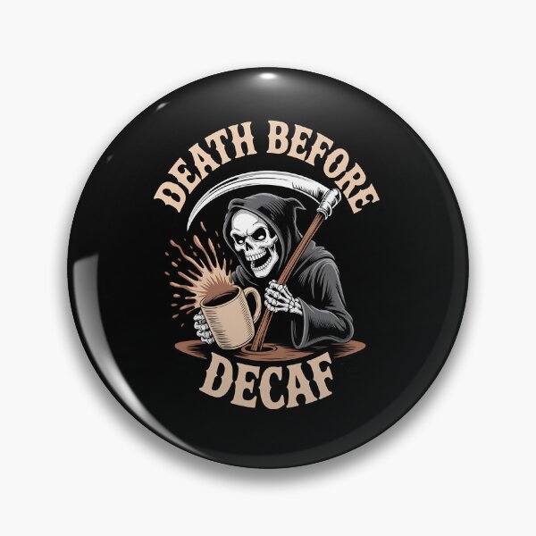Artikelvorschau, Skelettkaffee – Tod vor koffeinfreiem Kaffee – Gothic-Kaffee – Koffeinskelett – gruseliger Kaffee – Kaffee und Knochen – Totenkopfkaffee – Skelett-Espresso – Halloween-Kaffee – knochenmüder Kaffee, verkabelt entworfen und verkauft von JansenGS.