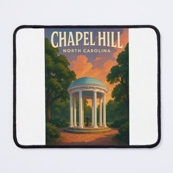 Item preview, Chapel Hill North Carolina – Sunset at the Old Well UNC designed and sold by Aryabek.