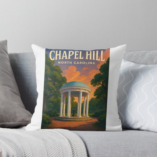 Item preview, Chapel Hill North Carolina – Sunset at the Old Well UNC designed and sold by Aryabek.