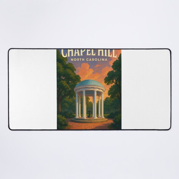 Item preview, Chapel Hill North Carolina – Sunset at the Old Well UNC designed and sold by Aryabek.