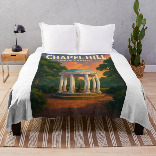 Item preview, Chapel Hill North Carolina – Sunset at the Old Well UNC designed and sold by Aryabek.