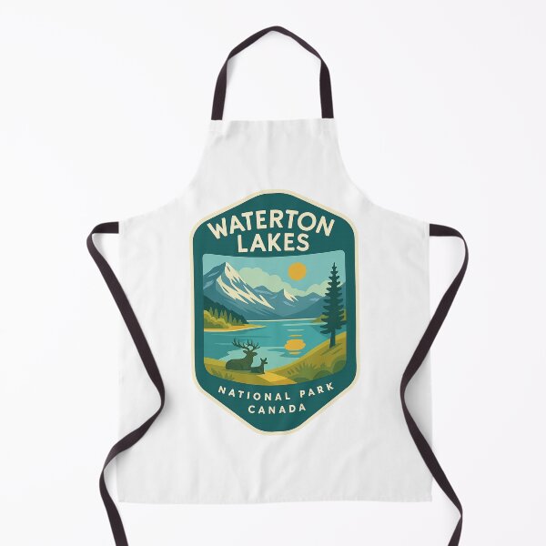 Item preview, Waterton Lakes National Park – Alberta’s Mountain Wildlife Scene designed and sold by Aryabek.