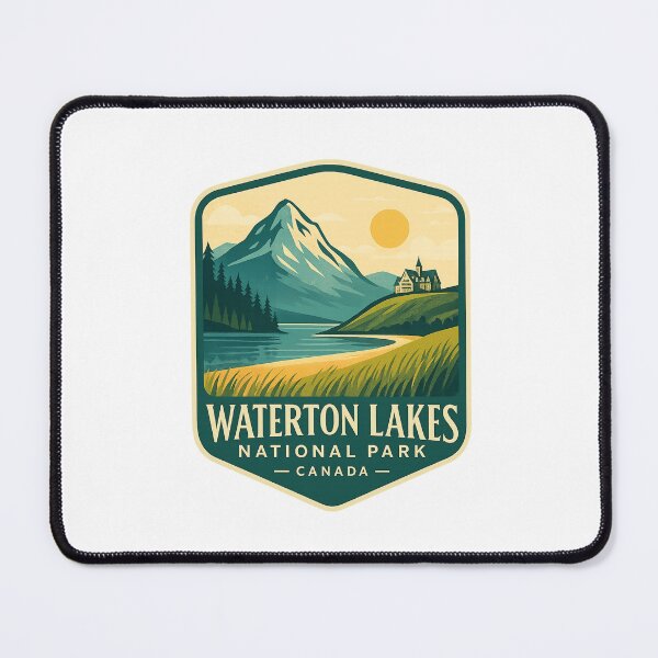 Item preview, Waterton Lakes National Park – Prince of Wales and Canadian Rockies designed and sold by Aryabek.