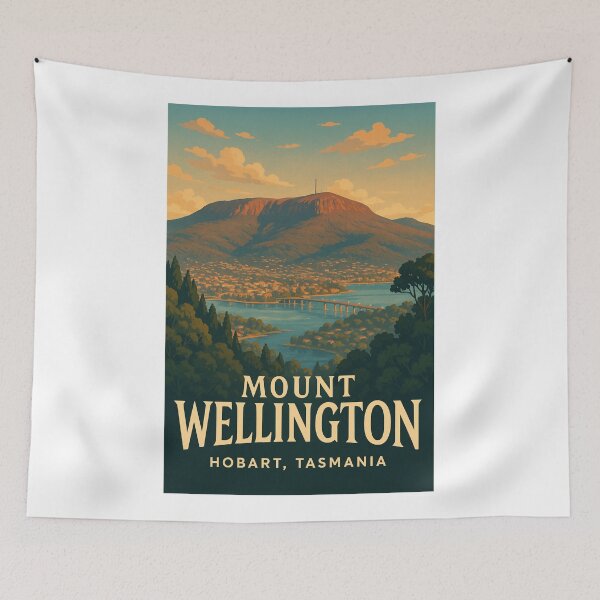 Item preview, Mount Wellington – Hobart’s Iconic Peak in Tasmania designed and sold by Aryabek.