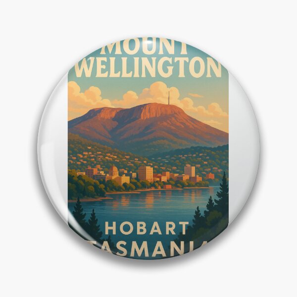 Item preview, Mount Wellington – Close View of Peak Above Hobart City designed and sold by Aryabek.