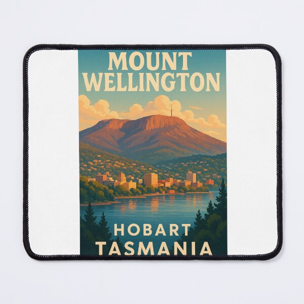 Item preview, Mount Wellington – Close View of Peak Above Hobart City designed and sold by Aryabek.