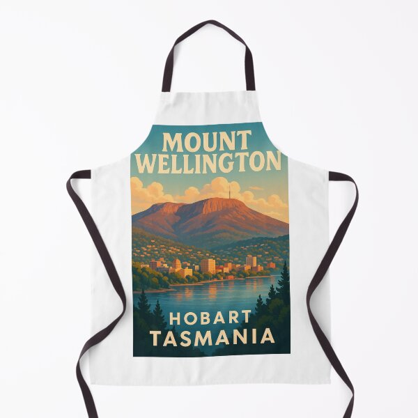 Item preview, Mount Wellington – Close View of Peak Above Hobart City designed and sold by Aryabek.