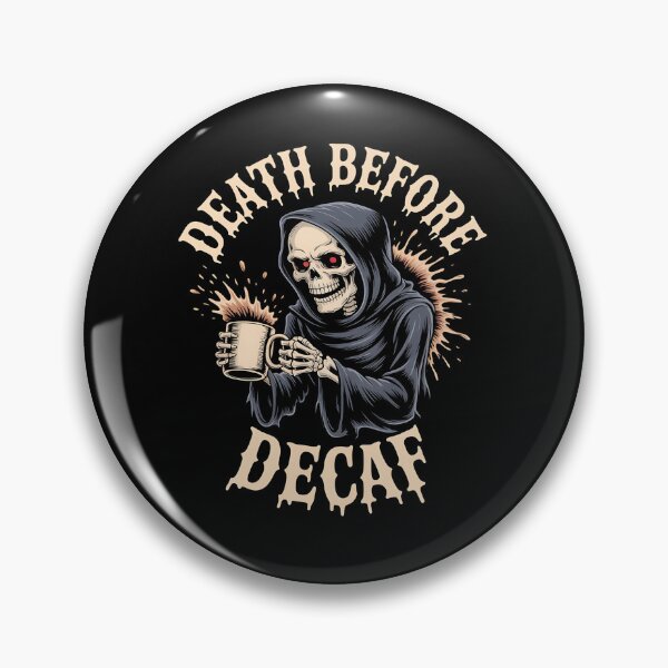 Artikelvorschau, Skelettkaffee – Tod vor koffeinfreiem Kaffee – Gothic-Kaffee – Koffeinskelett – gruseliger Kaffee – Kaffee und Knochen – Totenkopfkaffee – Skelett-Espresso – Halloween-Kaffee – knochenmüder Kaffee, verkabelt entworfen und verkauft von JansenGS.