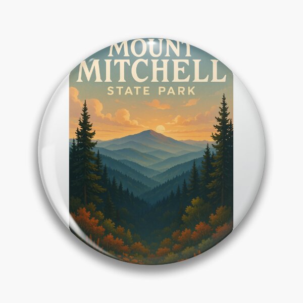 Item preview, Mount Mitchell State Park – Sunset Over Blue Ridge Mountains North Carolina designed and sold by Aryabek.