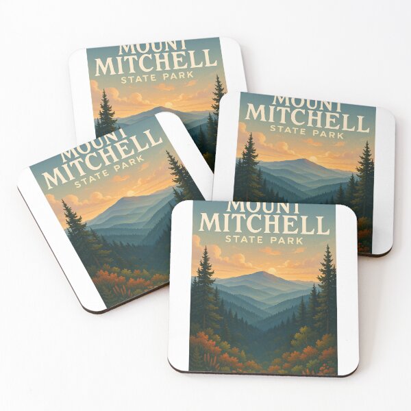 Item preview, Mount Mitchell State Park – Sunset Over Blue Ridge Mountains North Carolina designed and sold by Aryabek.