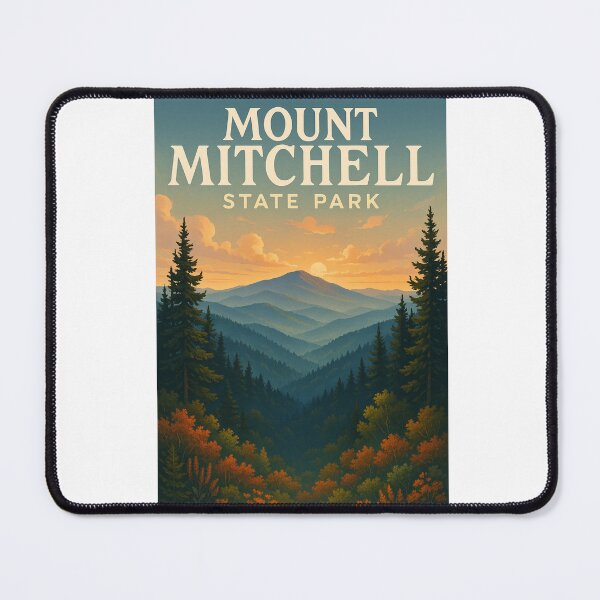Item preview, Mount Mitchell State Park – Sunset Over Blue Ridge Mountains North Carolina designed and sold by Aryabek.