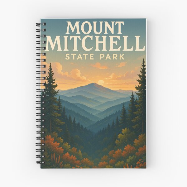Item preview, Mount Mitchell State Park – Sunset Over Blue Ridge Mountains North Carolina designed and sold by Aryabek.