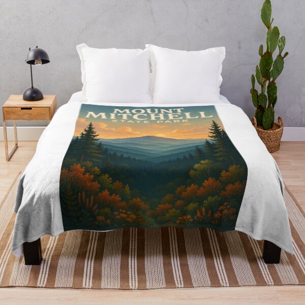 Item preview, Mount Mitchell State Park – Sunset Over Blue Ridge Mountains North Carolina designed and sold by Aryabek.