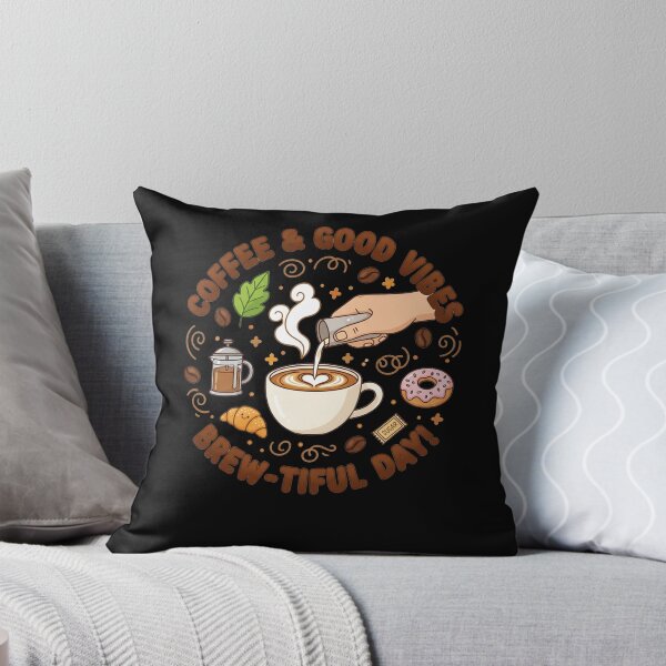 Item preview, Coffee Good Vibes Brew-tiful Day Cafe designed and sold by k3rstman1.