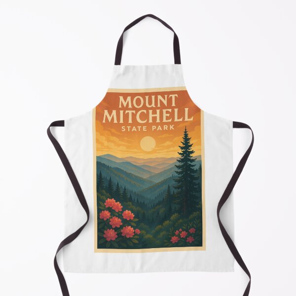 Item preview, Mount Mitchell State Park – North Carolina Rhododendrons and Mountain Sunset designed and sold by Aryabek.