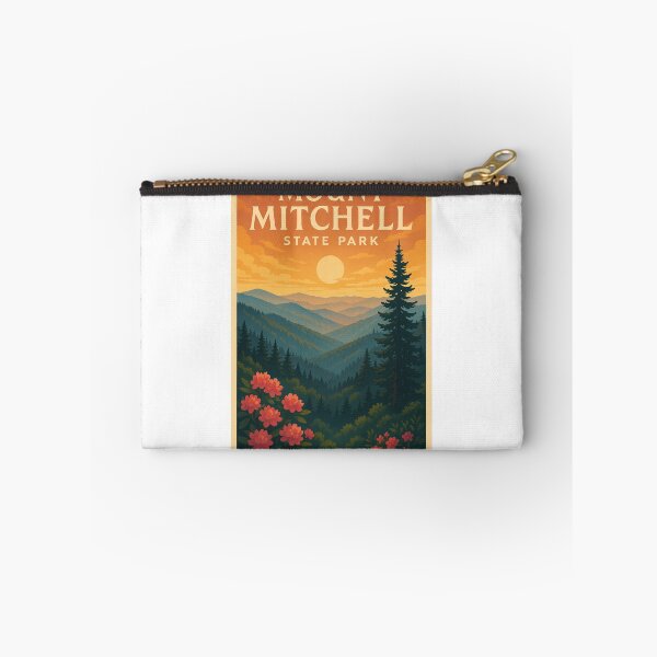 Item preview, Mount Mitchell State Park – North Carolina Rhododendrons and Mountain Sunset designed and sold by Aryabek.