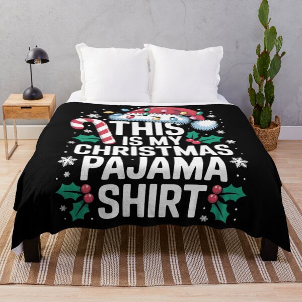 Item preview, This Is My Christmas Pajama Shirt Funny Xmas PJs Men Women designed and sold by TyraYoung.