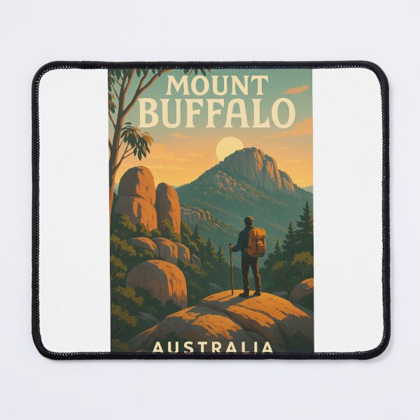 Item preview, Mount Buffalo Australia – Sunset Hike in Victoria’s Alpine National Park designed and sold by Aryabek.