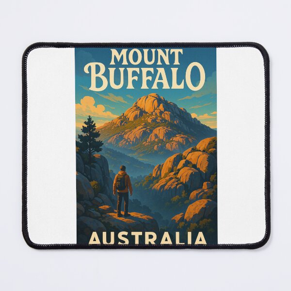 Item preview, Mount Buffalo Australia – Granite Peaks and Alpine Vistas in Victoria designed and sold by Aryabek.