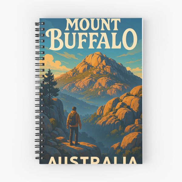 Item preview, Mount Buffalo Australia – Granite Peaks and Alpine Vistas in Victoria designed and sold by Aryabek.