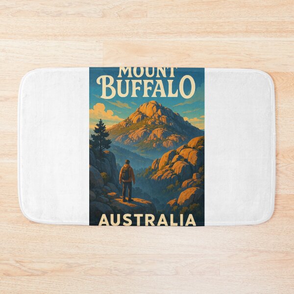 Item preview, Mount Buffalo Australia – Granite Peaks and Alpine Vistas in Victoria designed and sold by Aryabek.