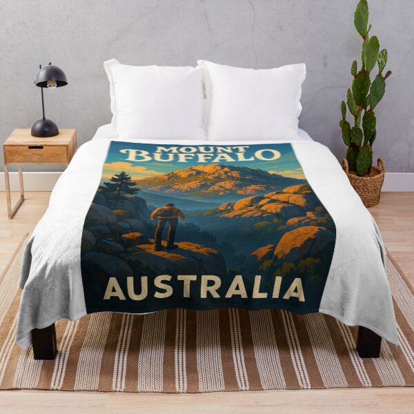Item preview, Mount Buffalo Australia – Granite Peaks and Alpine Vistas in Victoria designed and sold by Aryabek.