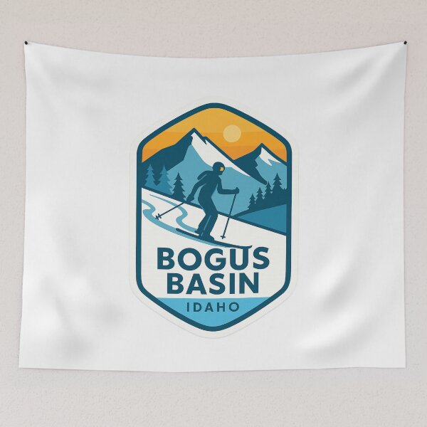 Item preview, Bogus Basin Idaho – Skiing in the Boise Mountains designed and sold by Aryabek.