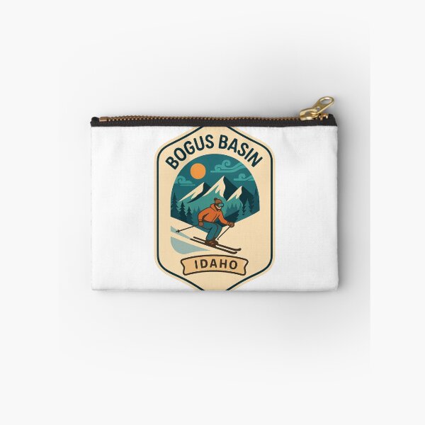 Item preview, Bogus Basin Idaho – Vintage Skiing Scene in the Boise Mountains designed and sold by Aryabek.