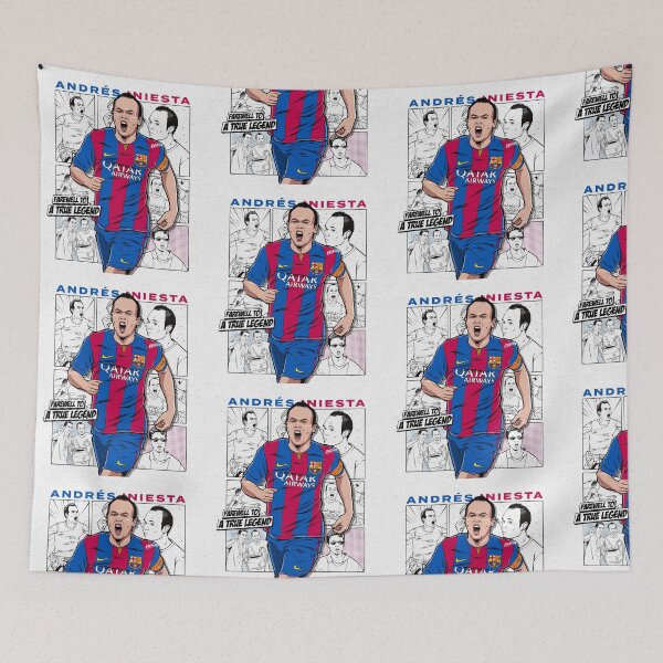 Item preview, Andres Iniesta Barcelona designed and sold by Artikach Project.