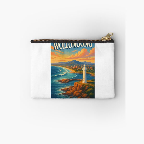 Item preview, Wollongong Australia – New South Wales Coast and Lighthouse View designed and sold by Aryabek.