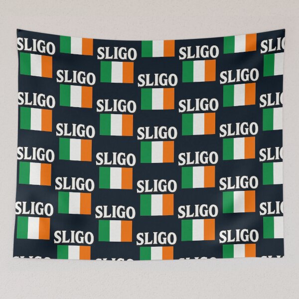 Item preview, Sligo County Sligo Ireland with Irish Flag designed and sold by juandarervero.