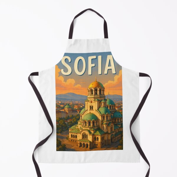 Item preview, Sofia Bulgaria – Alexander Nevsky Cathedral and Vitosha Sunset designed and sold by Aryabek.