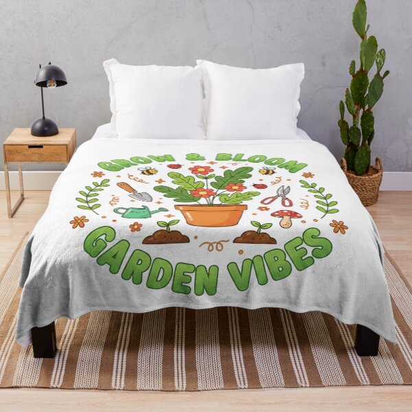 Item preview, Grow Bloom Garden Vibes Nature Plants designed and sold by k3rstman1.