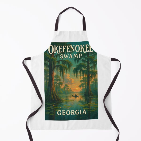 Item preview, Okefenokee Swamp Georgia – Canoe Adventure in Southern Blackwater Wetlands designed and sold by Aryabek.