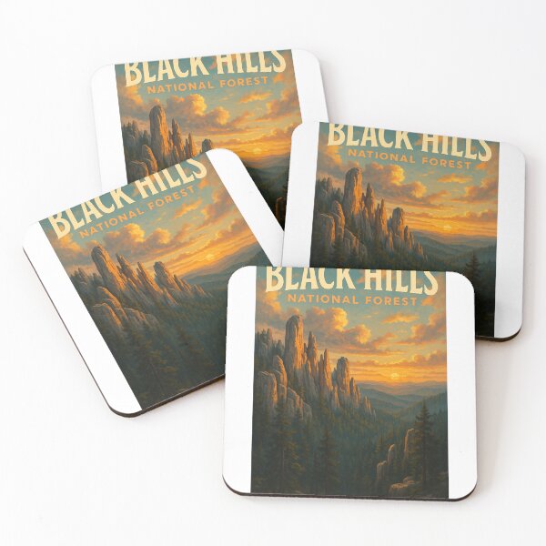 Item preview, Black Hills National Forest – Cathedral Spires at Sunset in South Dakota designed and sold by Aryabek.