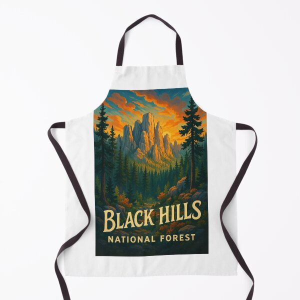 Item preview, Black Hills National Forest – South Dakota Peaks and Pines at Dawn designed and sold by Aryabek.