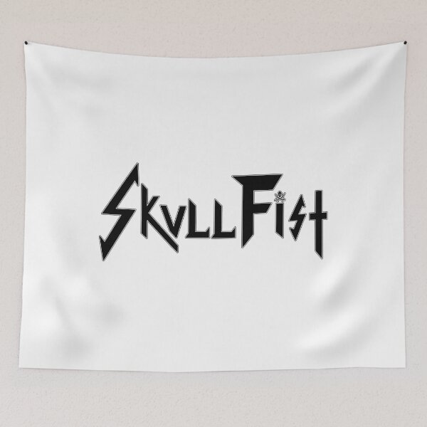 Item preview, Skull Fist heavy metal band Canadian designed and sold by Boshesrtop.
