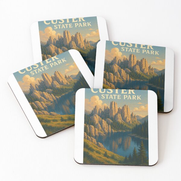 Item preview, Custer State Park South Dakota – Granite Peaks and Sylvan Lake designed and sold by Aryabek.