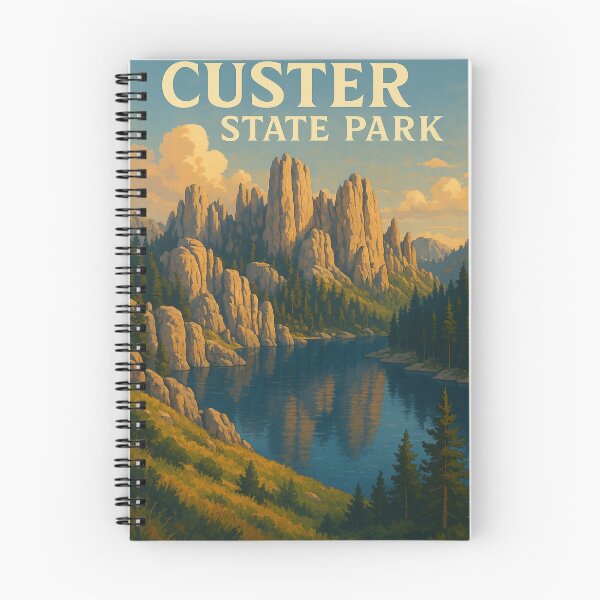 Item preview, Custer State Park South Dakota – Granite Peaks and Sylvan Lake designed and sold by Aryabek.