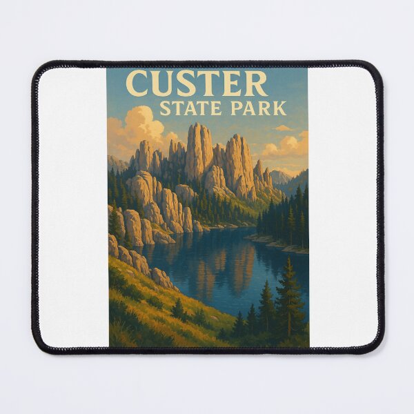 Item preview, Custer State Park South Dakota – Granite Peaks and Sylvan Lake designed and sold by Aryabek.