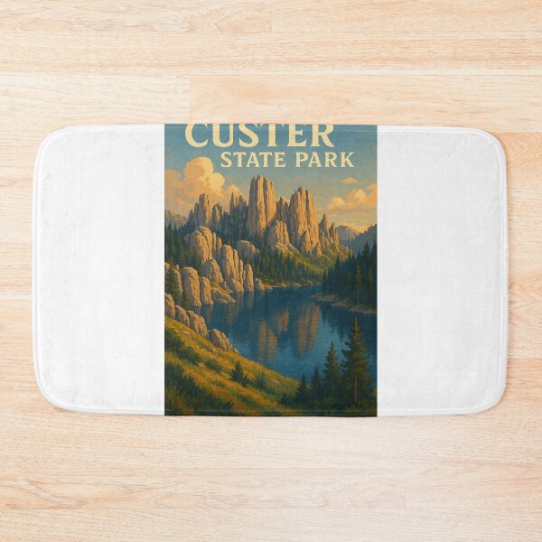 Item preview, Custer State Park South Dakota – Granite Peaks and Sylvan Lake designed and sold by Aryabek.