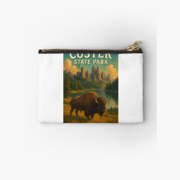 Item preview, Custer State Park South Dakota – Bison and Needles in the Black Hills designed and sold by Aryabek.