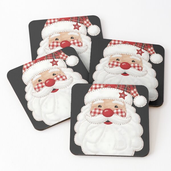 Item preview, Patchwork Santa Christmas Shirt – Cozy Vintage Holiday Tee designed and sold by colonpriscilla.