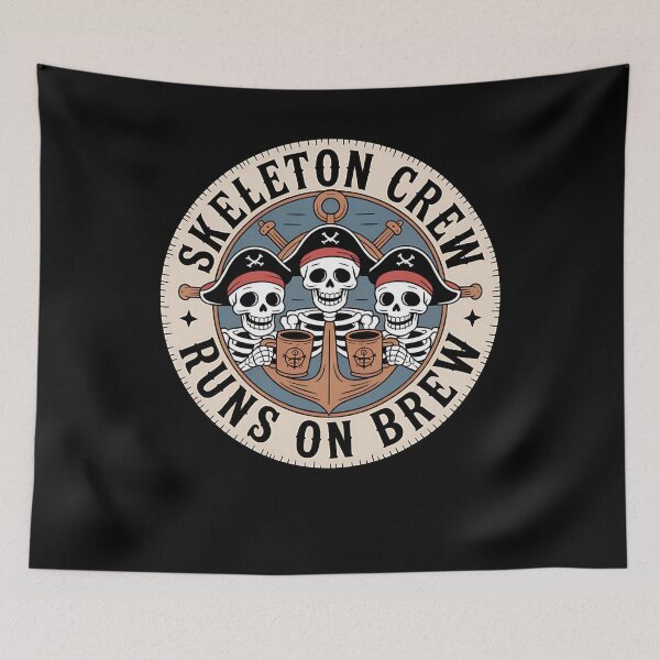 Item preview, skeleton coffee - death before decaf - gothic coffee - caffeine skeleton - spooky coffee - coffee and bones - skull coffee - skeleton espresso - halloween coffee - bone tired coffee wired designed and sold by JansenGS.