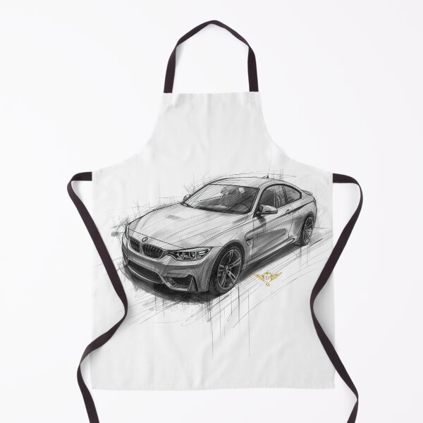 Item preview, Black and White Classic Car Line Drawing designed and sold by DM.