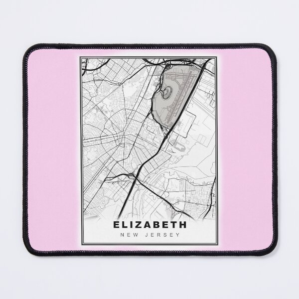 Item preview, Minimalist Elizabeth Map designed and sold by Tamas Das.