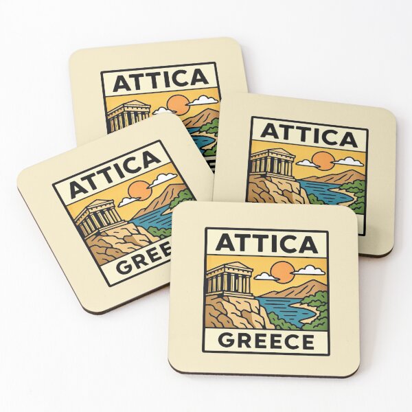 Item preview, Attica, Greece — Cradle of Ancient Democracy designed and sold by Myra365Art.
