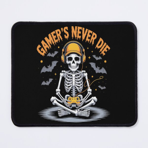 Item preview, Skeleton Video Game Bruh Halloween Gaming Controller designed and sold by VladoZork.