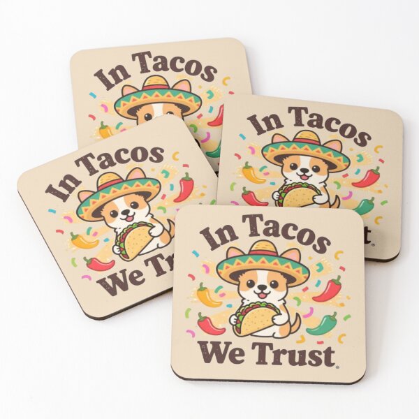 Item preview, Cute Kawaii Chihuahua Taco Fiesta designed and sold by Iuqiune.